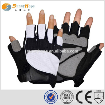 Sunnyhope new products custom fingerless weight lifting gloves